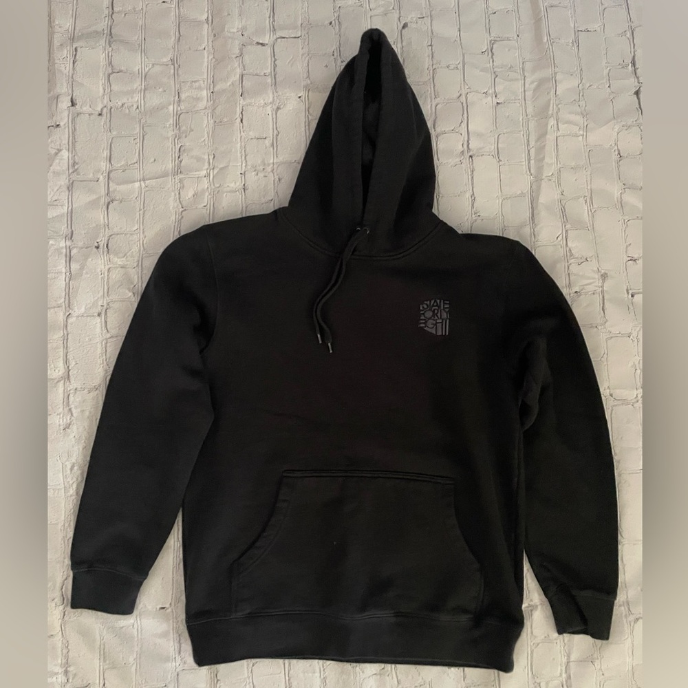 Men’s Medium State 48 Black Sweatshirt/Hoodie